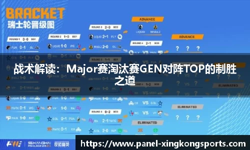 战术解读：Major赛淘汰赛GEN对阵TOP的制胜之道